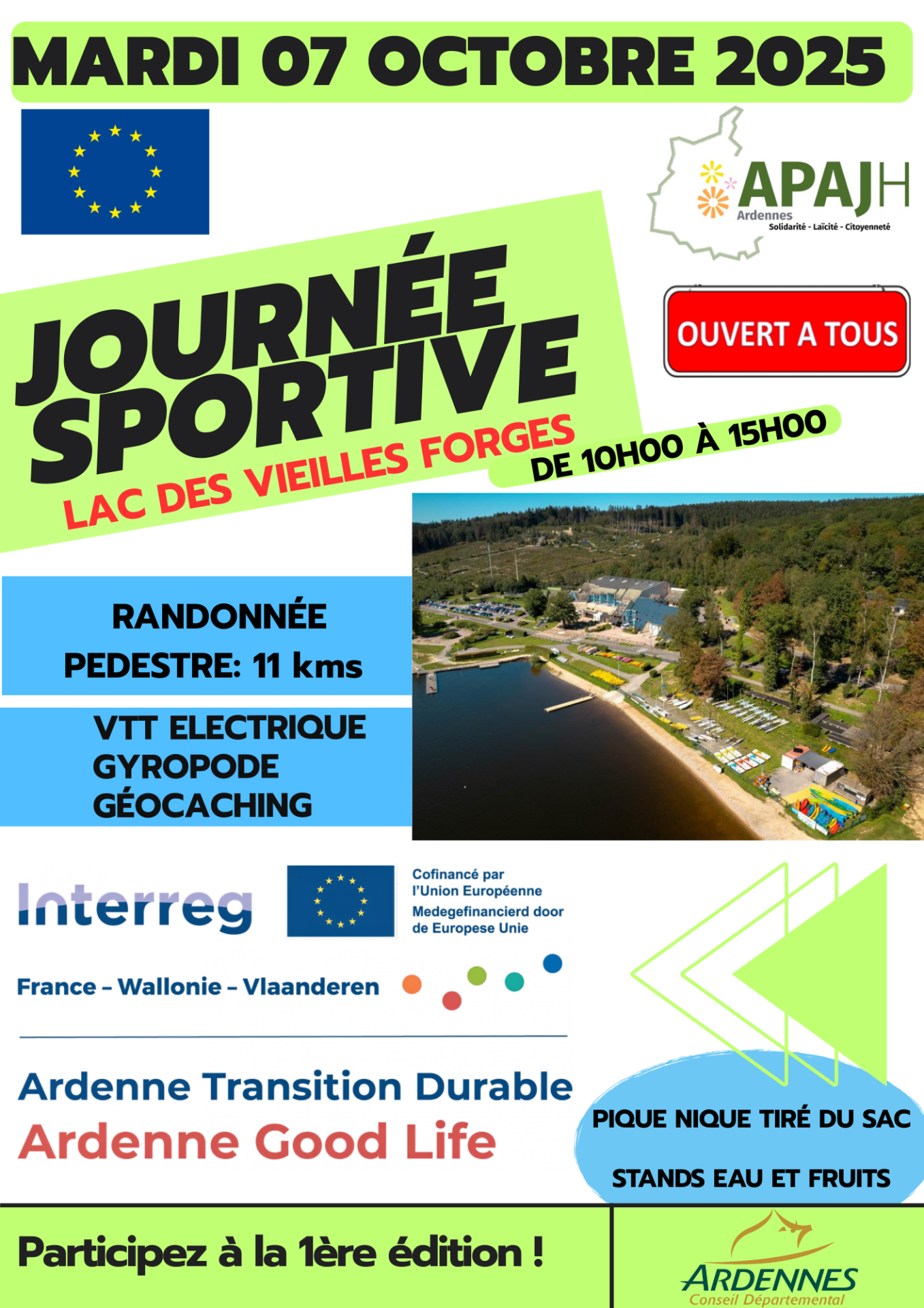 Journee sportive mardi 7 octobre 2025